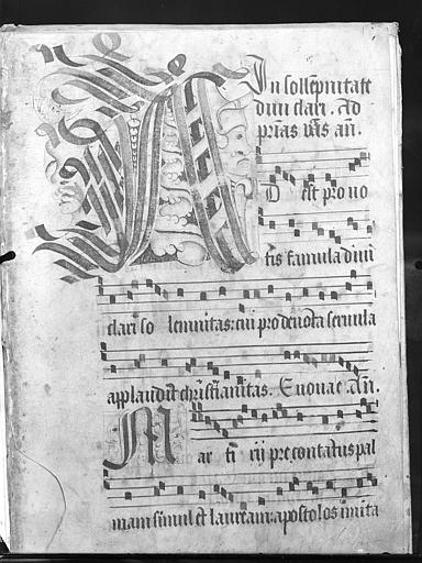 Manuscrit : Office de Saint-Clair, folio 170