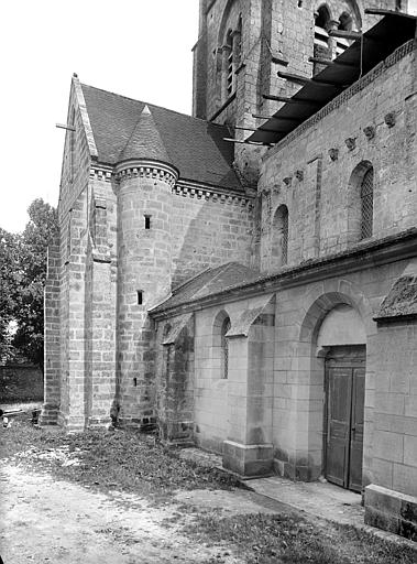 Façade nord vue depuis l'ouest