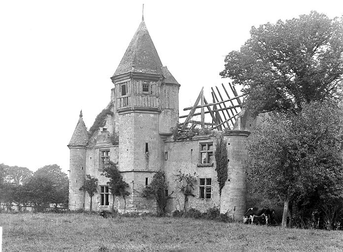 Façade en ruines