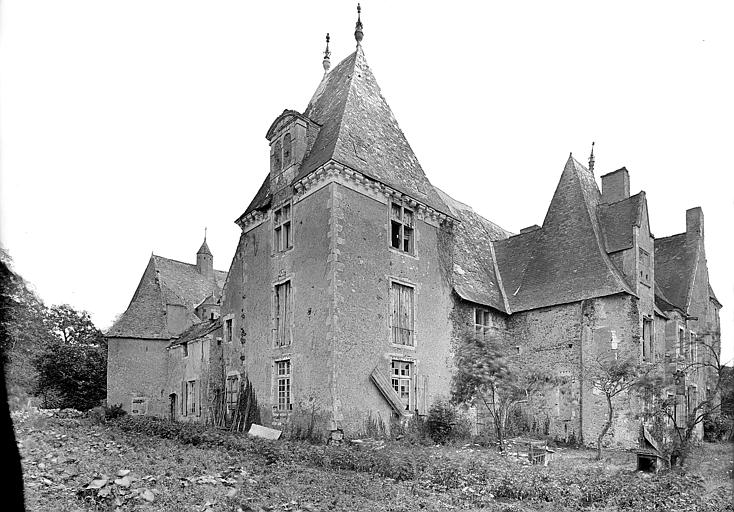 Ensemble nord-ouest du corps de logis