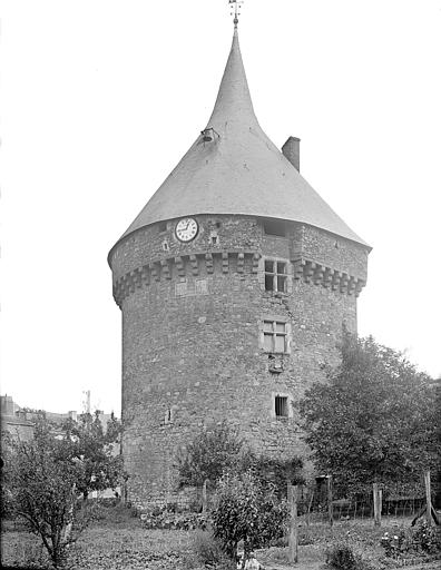 Donjon : Tour nord, façade ouest