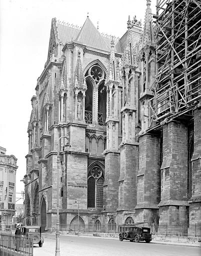 Façade nord vue depuis l'ouest