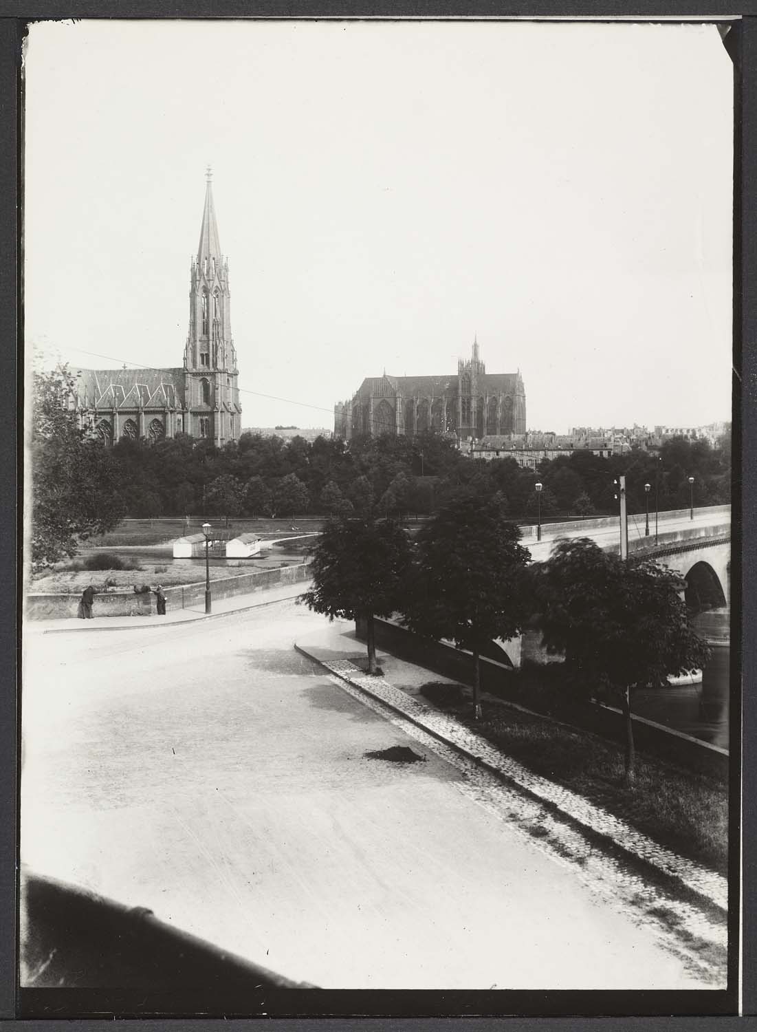 Vue du pont des Morts