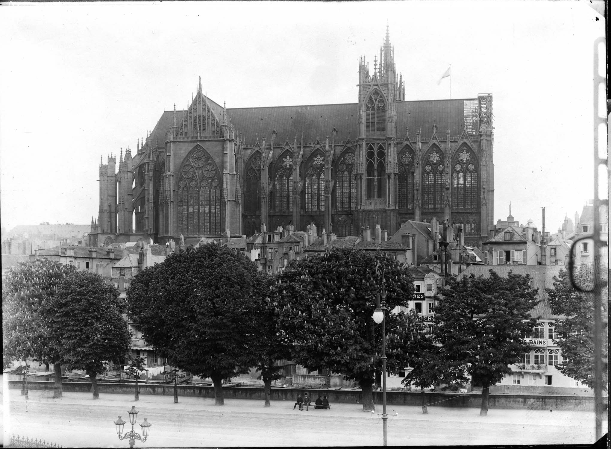 Vue d’ensemble depuis le théâtre