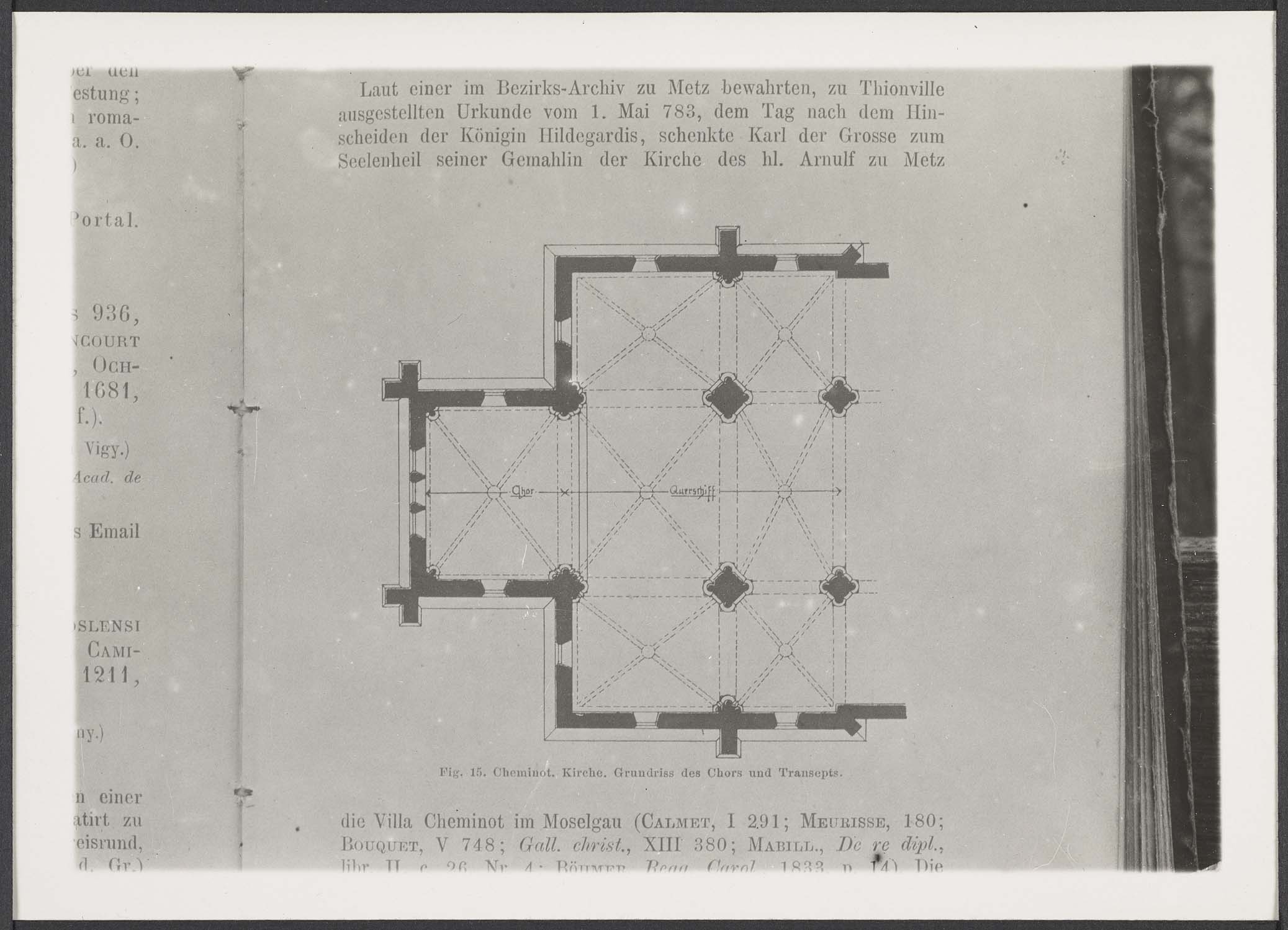 Reproduction d’un plan d'après Kraus