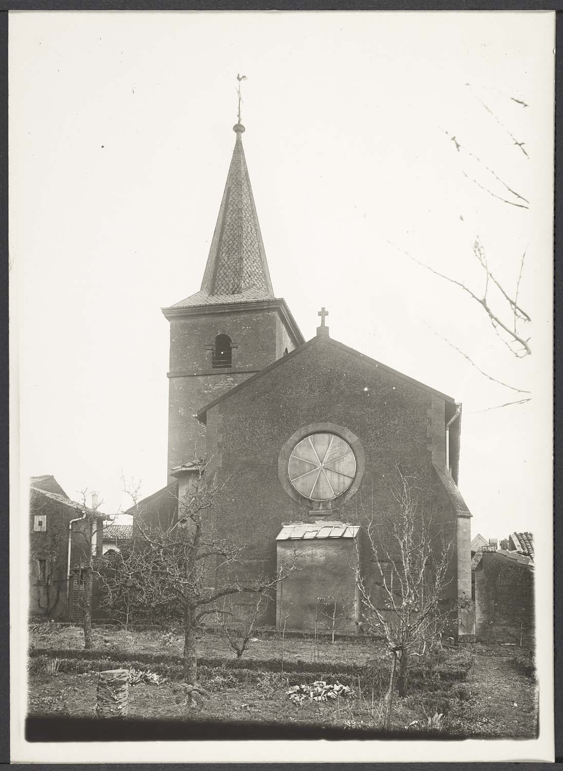 Extérieur : façade latérale