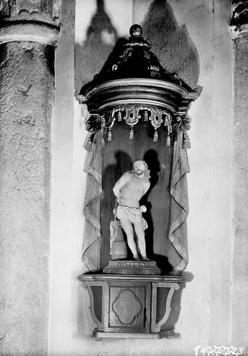 Christ flagellé, statue en bois - © Ministère de la Culture (France), Médiathèque du patrimoine et de la photographie, diffusion RMN-GP