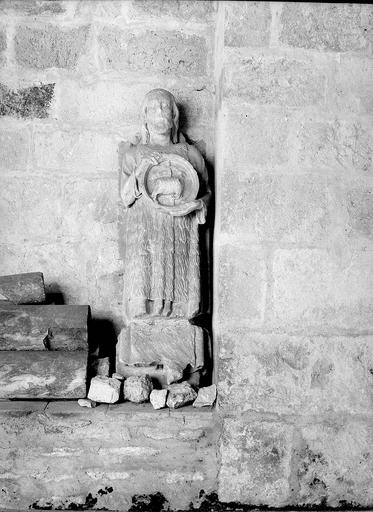 Saint Jean-Baptiste, statue en pierre - © Ministère de la Culture (France), Médiathèque du patrimoine et de la photographie, diffusion RMN-GP