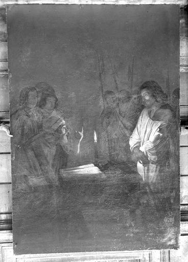 Christ devant Pilate, peinture attribuée à Honthaut