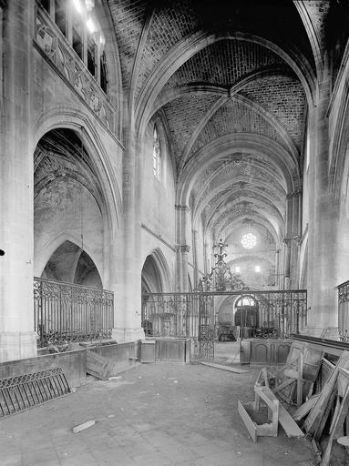 Nef vue du choeur