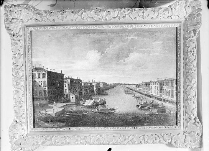 Vue de Venise, peinture sur toile