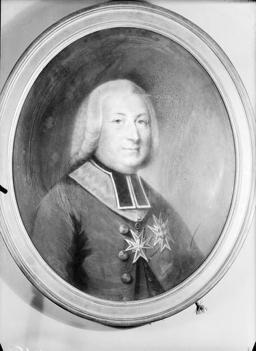 Monseigneur de Garante, évêque d'Orléans, école française, peinture sur toile