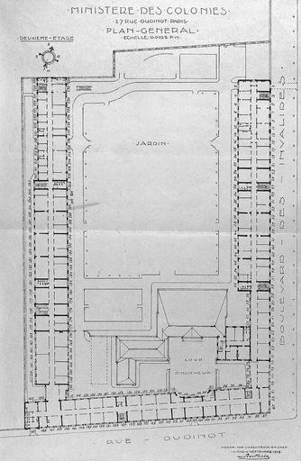 Plan du 2ème étage