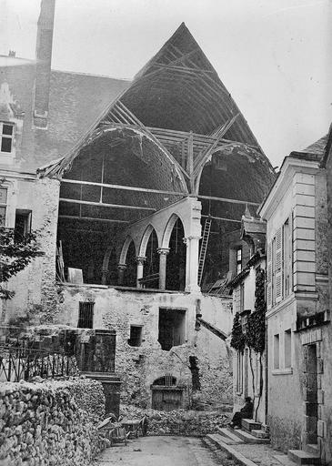 Salle des Etats pendant la restauration