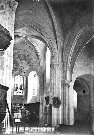 Intérieur du choeur vers le sud-est