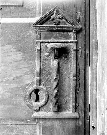 Serrure de porte du deuxième étage