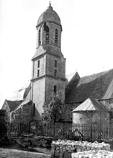 Clocher et bras du transept est