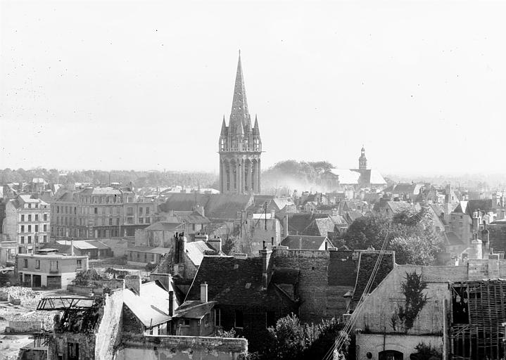 Clocher vu du château