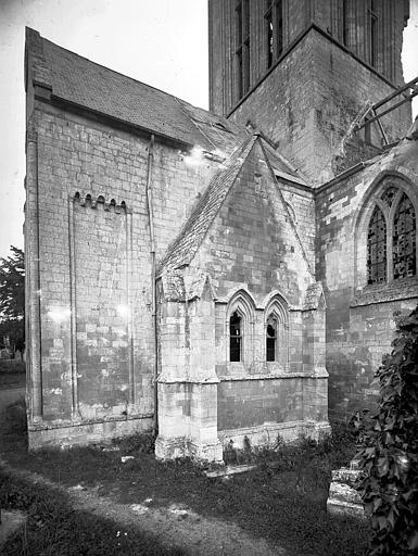 Angle du transept sud et du chevet