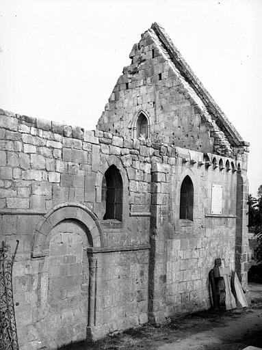 Façade nord et revers de la façade ouest