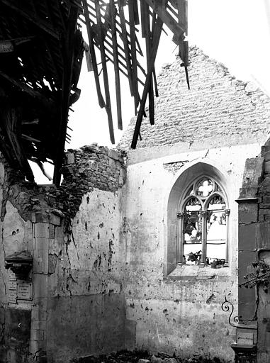 Vue intérieure du transept nord