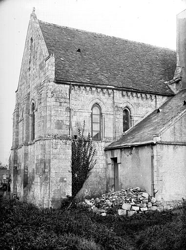 Angle du chevet et de la façade nord