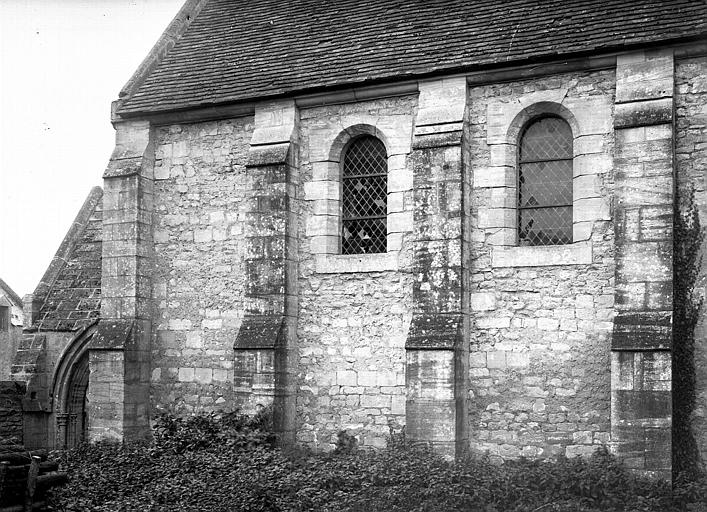 Façade latérale sud de la nef