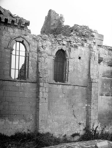 Façade latérale sud du choeur