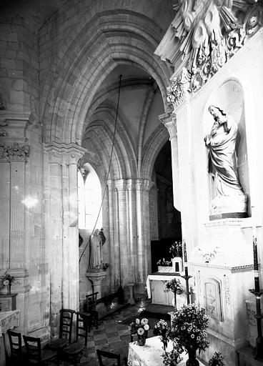 Vue intérieure du transept