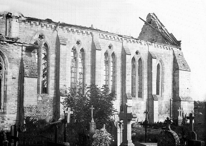 Façade sud du choeur