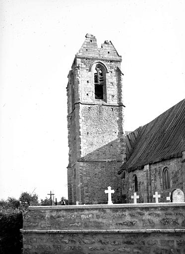 Clocher, côté nord-ouest