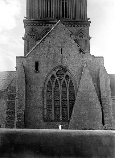 Façade nord : Transept