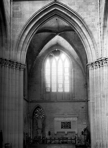 Vue intérieure du transept