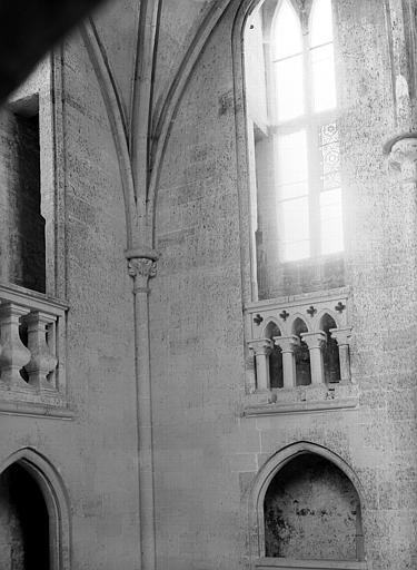 Tour du clocher : fenêtres hautes