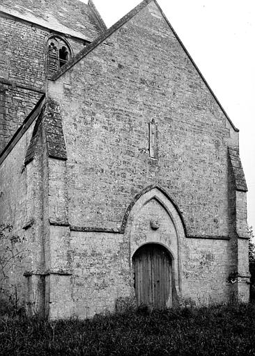 Façade ouest et portail