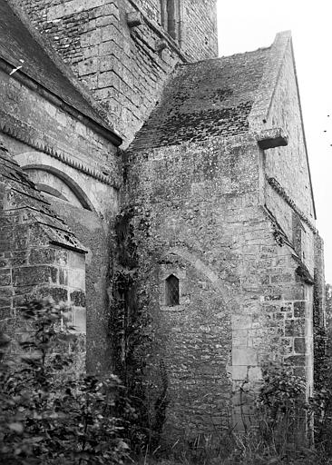 Angle du choeur et du transept nord