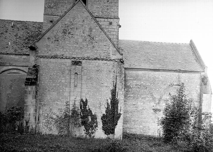 Façade nord et transept