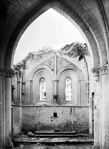 Vue intérieure du choeur