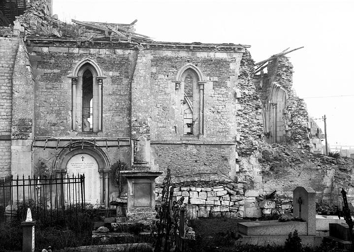 Façade sud du choeur