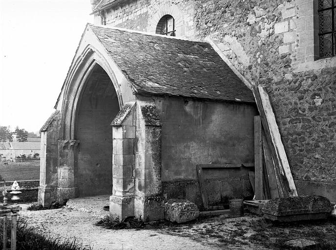 Porche de la façade sud