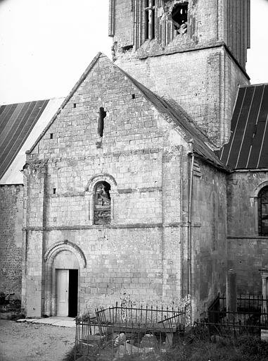 Transept sud, vu de face