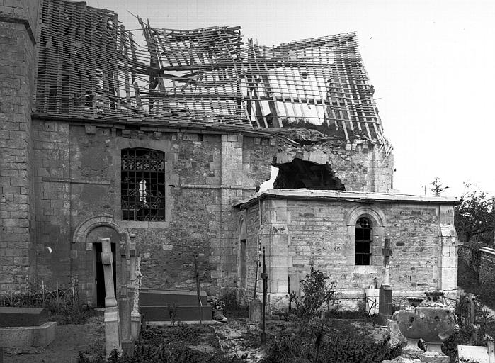 Façade sud du choeur