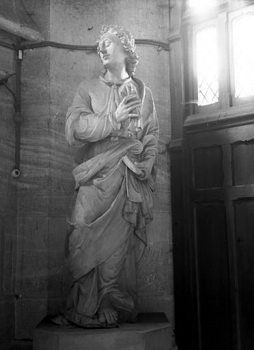 Statue en bois : saint Jean - © Ministère de la Culture (France), Médiathèque du patrimoine et de la photographie, diffusion RMN-GP