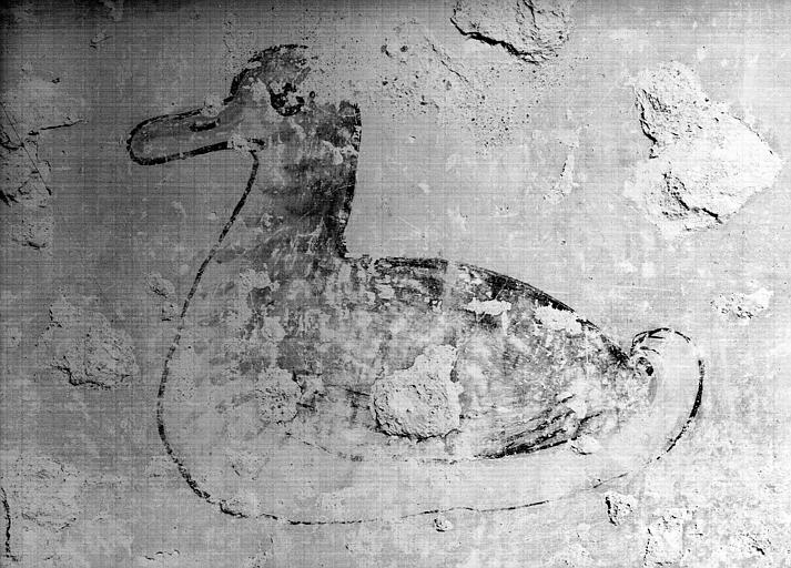 Peinture murale numéro 5 : détail d'un canard