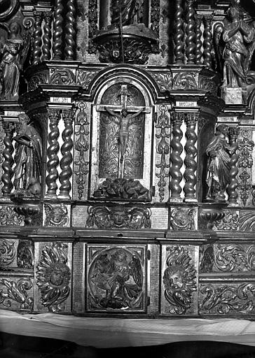 Retable, tabernacle