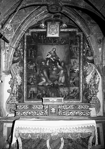 Retable de la chapelle latérale