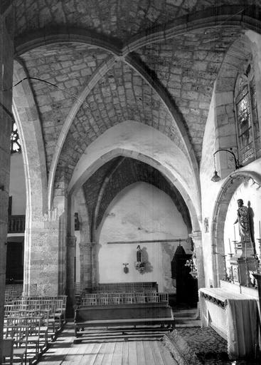 Intérieur, chapelle latérale nord