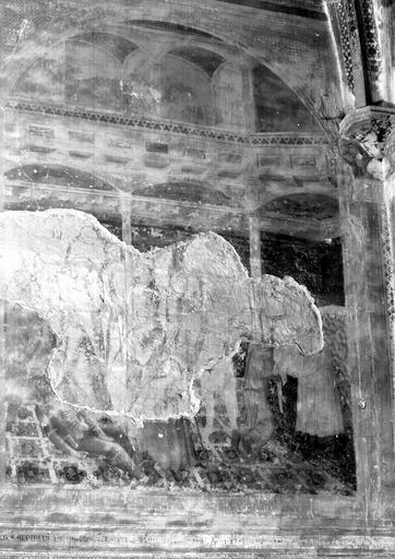 Chapelle Saint-Martial, panneau 2, ensemble de la partie inférieure droite