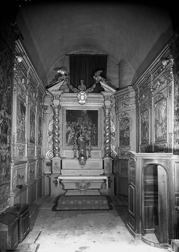 Première chapelle sud, chapelle Saint-Crépin, ensemble