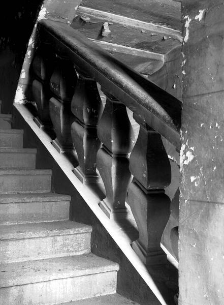 Balustrades de la rampe d'escalier